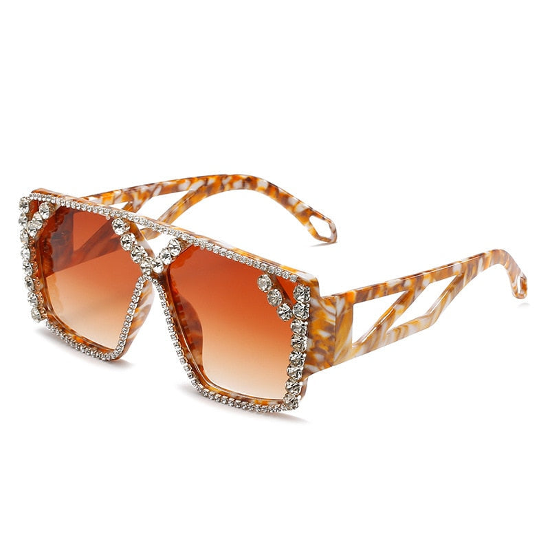 Women Diamond Square Sunglasses