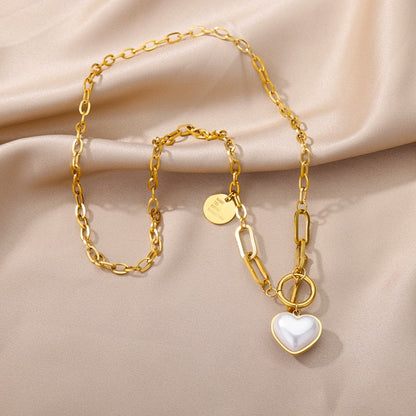 Pearl Heart Pendant