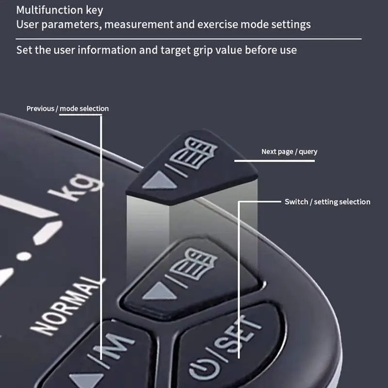 Digital Hand Gripper Charmante fit